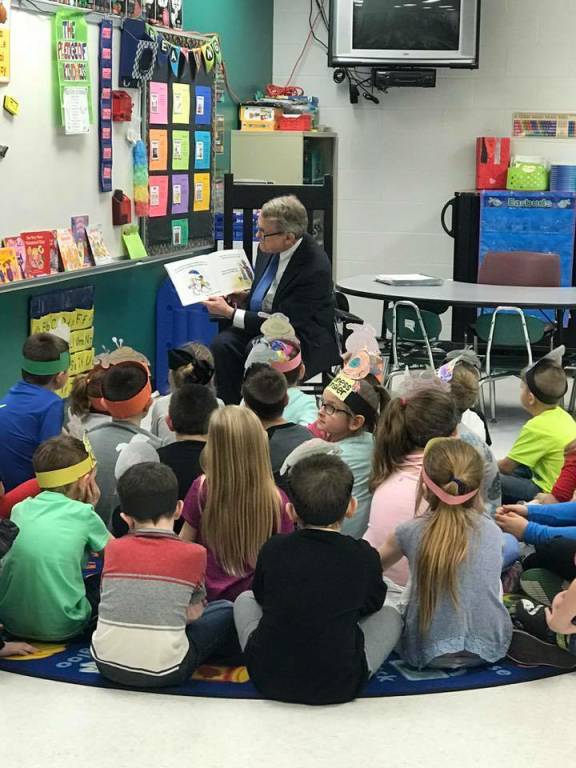 Governor Mike DeWine Visits MES