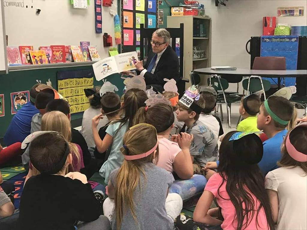 Governor Mike DeWine Visits MES