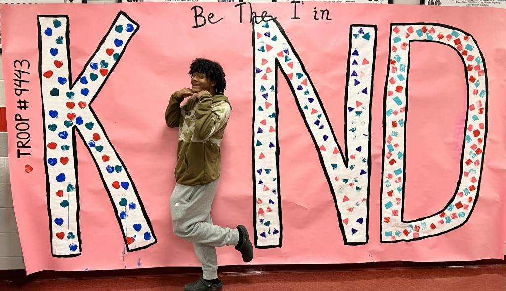 "Be the I in Kind."  Mrs. Stapleton's Class