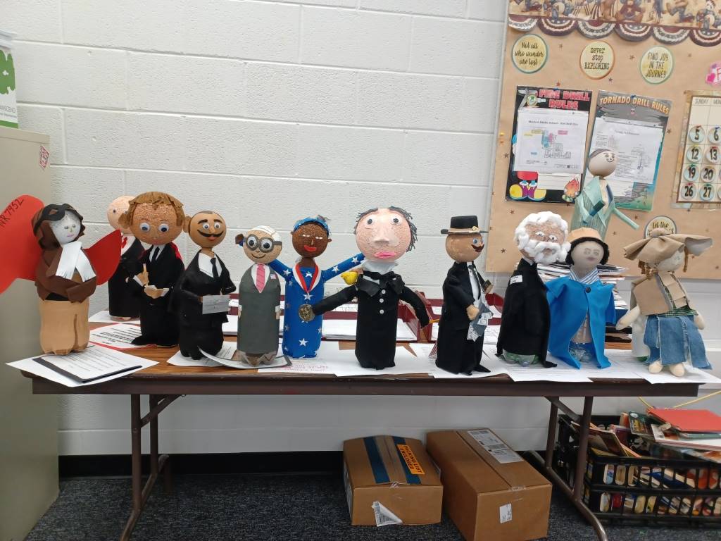 Social Studies Bottle Buddy Project of Famous Ohioans